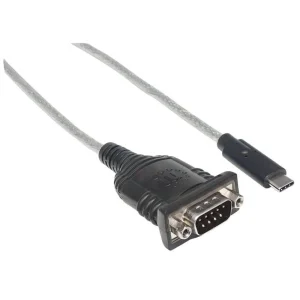 Adaptador USB-A 2.0 para Série DB9 FTDI FT232RL Manhattan