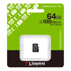 Kingston Canvas Select Plus 64GB MicroSDXC (SDCS3/64GBSP)