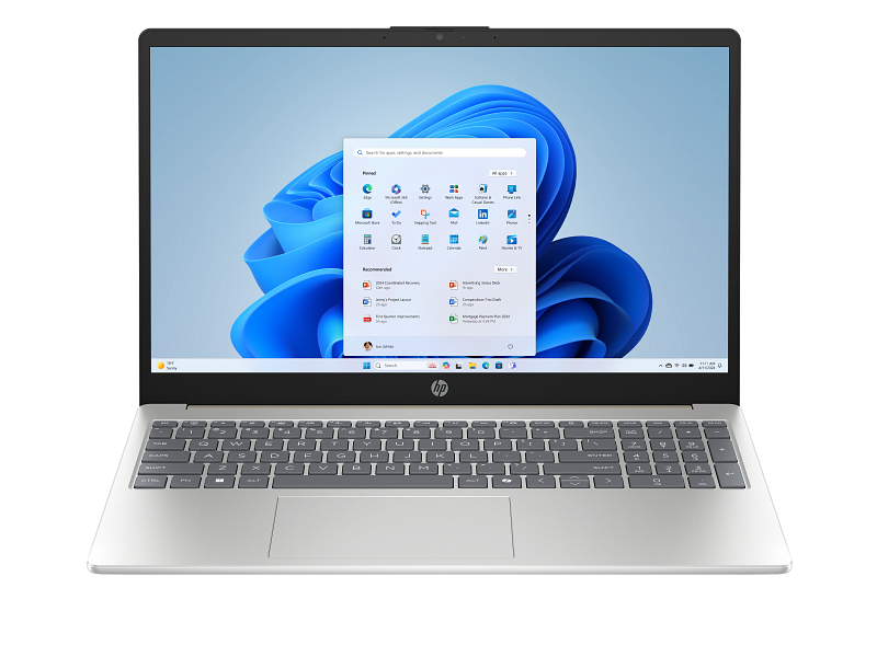 Portátil HP 15.6" fd2000 Intel Core Ultra 5 225U 24GB 512GB SSD FHD W11H Prata
