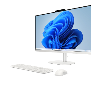 PC AIO HP OmniStudio 27" Intel Core 5 210H 16GB 512GB SSD FHD W11H Branco