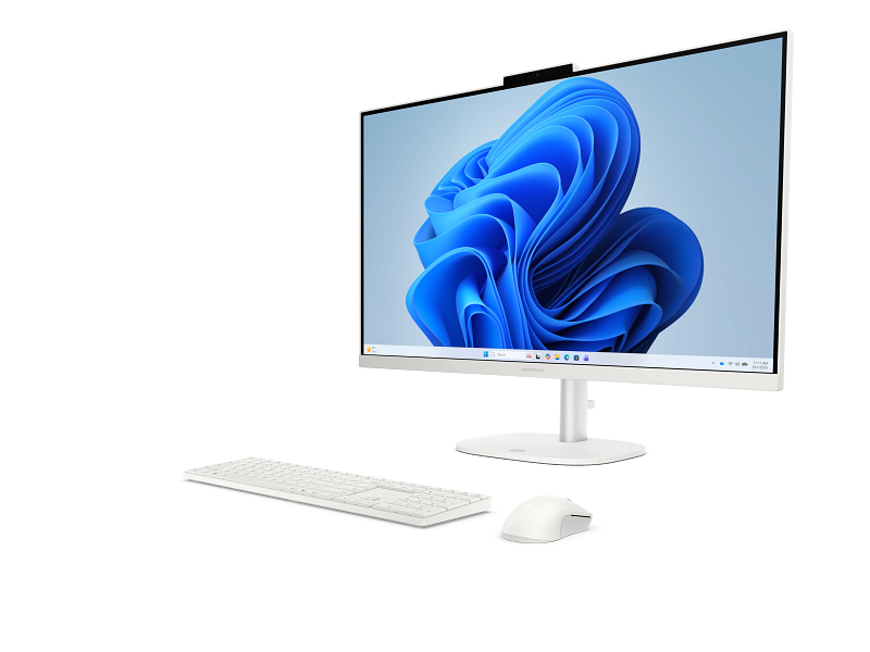 PC AIO HP OmniStudio 27" Intel Core 5 210H 16GB 512GB SSD FHD W11H Branco