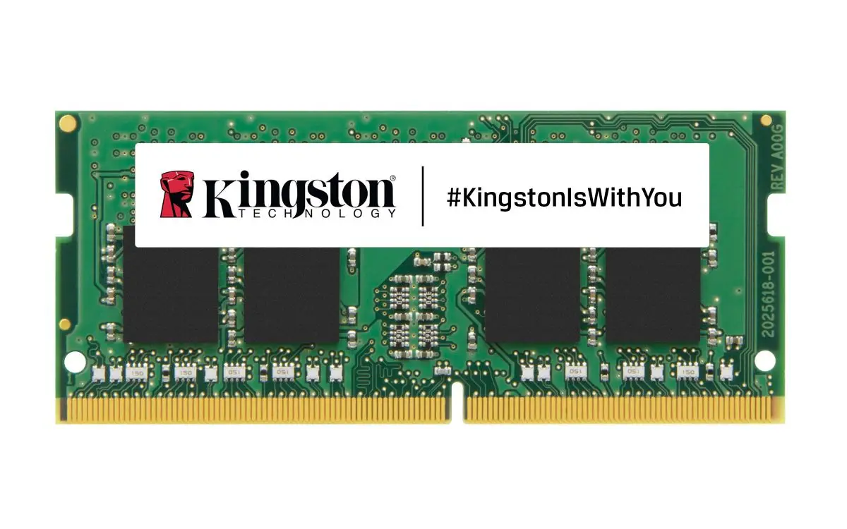 Módulo de Memória Kingston 16GB DDR4 3200MHz SODIMM CL22 1.2V