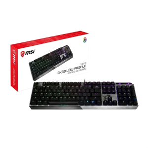 Teclado Mecânico MSI Vigor GK50 Elite Gaming RGB PT Kailh Blue