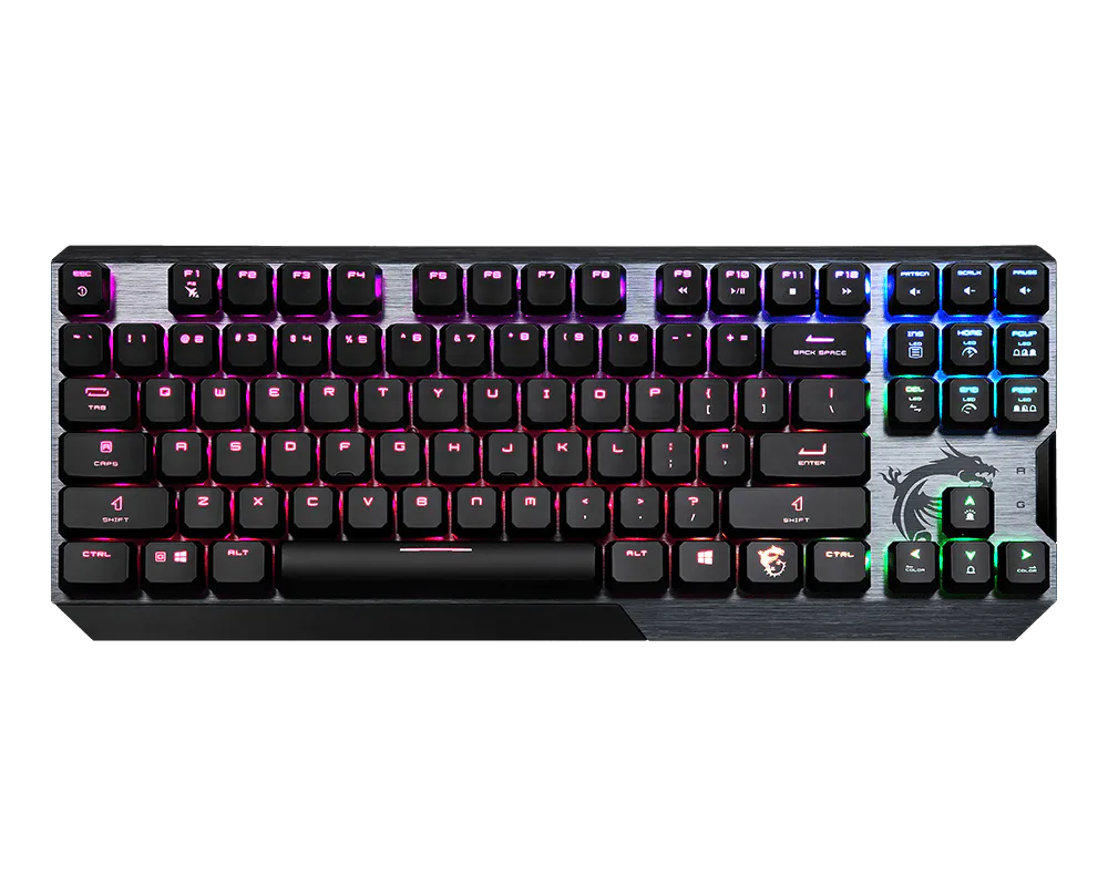 Teclado Gaming MSI VIGOR GK50 Low Profile RGB PT