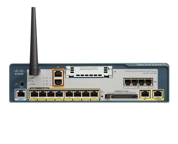 Cisco CallManager Express UC540W FXO